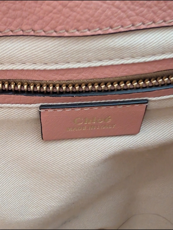 Chloe Suede Calfskin Small Suede & Leather Backpack in Taupe main image 3